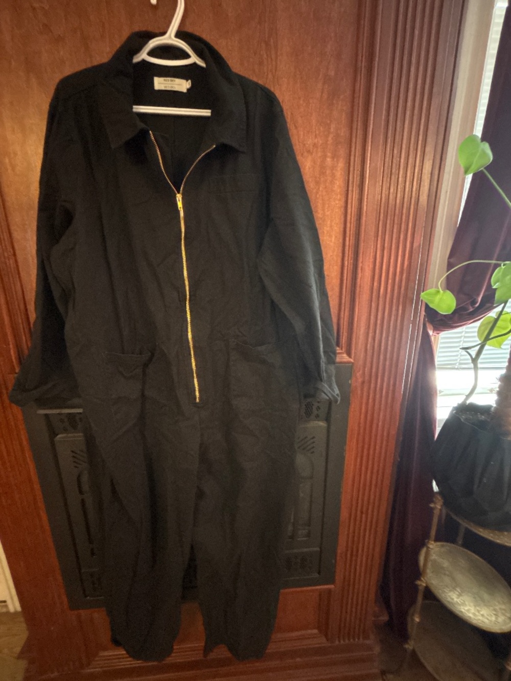 Redsky black baggy sack boilersuit jumpsuit 3XL